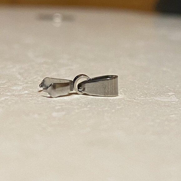 3/$10, Stainless Pendant Bails,  Hook, Clasps, Pinch, Clips for Jewelry Making - Picture 2 of 5
